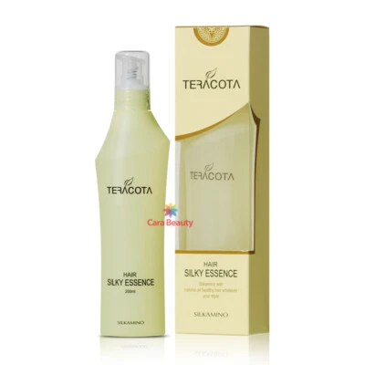 SILKAMINO TERACOTA Hair Essence 200ml / No Sticky / No Clump / Makes shiny hair - Image 1 of 4