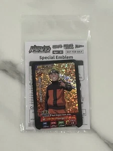 Naruto Emblem Battle AX 2024 Special Emblem Promo Game Card (PU-01) New Sealed - Picture 1 of 1