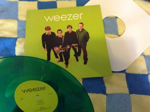Weezer – S/T (The Green Album) – Original USA GREEN Vinyl LP album 2001 - Picture 1 of 3