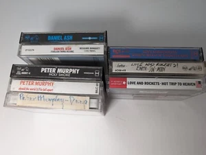Love and Rockets, Daniel Ash, Peter Murphy 8 cassette lot - Picture 1 of 11