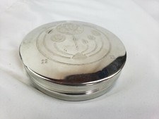 Great superb vintage pewter box, Edwyn Blyde, UK