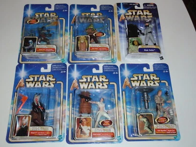 Lote de Star Wars El Ataque de los Clones Jango Fett Kit Fisto Shak Ti Más Figuras Foto 1 de 4