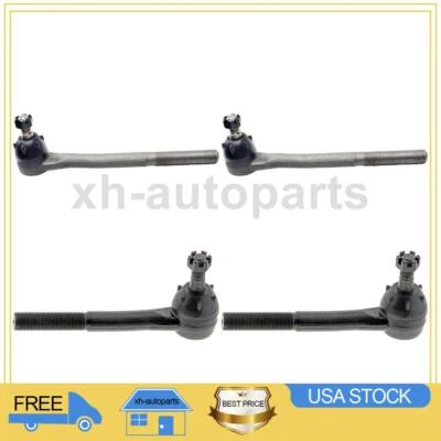 Se adapta a camioneta Chevrolet C10 1971 1972 4X extremos de varilla de amarre interior delantero exterior Mevotech Foto 1 de 4