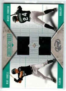 2005 Leaf Cornerstones Jerseys #5 Miguel Cabrera/Mike Lowell \250 (ref 152290) - Picture 1 of 1