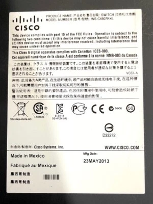 Ws-C4507R+E - Imagem 1 de 2