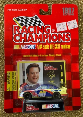 1997 Robby Gordon Racing Champions NASCAR  1/64 Scale Die Cast Replica With Card - Image 1 of 4