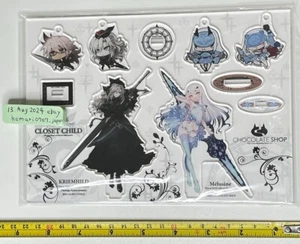 C102 Limited Chocolate Shop Melusine Kriemhild placa acrílica choco FGO comiket - Imagen 1 de 3