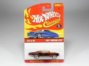 HOT WHEELS - Classics Series 2 - 14 - 1967 Pontiac GTO - Orange - MOC - Imagen 1 de 5