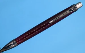 "Wizard's Mist lila"" Klinge Knopf Klick Kugelschreiber beliebte Metalloberfläche" - Bild 1 von 10