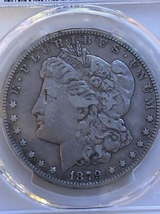 dollaro argento 1879 cc morgan PCGS VF dettaglio - Foto 1 di 3