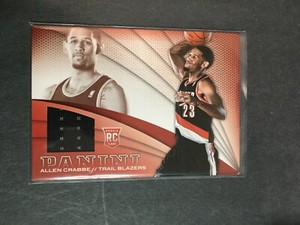 F154,764 2013-14 Panini Rookie Jerseys #19 Allen Crabbe