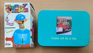 Pop Up Pirate & Train Set in a Tin - Picture 1 of 9
