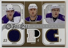 2008-09 O-Pee-Chee - Triple Materials #3M-BBJ Brown, Blake, Johnson