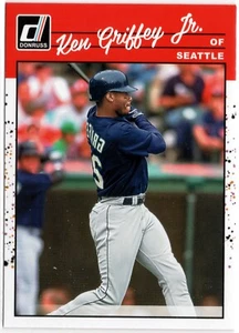 Donruss Baseball Retro #260 2023 Ken Griffey Jr. (reverso) - Seattle Mariners - Imagen 1 de 2
