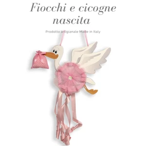 Babysanity- Fiocchi e cicogne nascita neonato in varie misure e forme - Foto 1 di 32