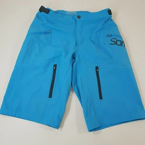 Sombrio Bmx Bike Cycling Shorts Mens Large Blue Well Used - Picture 1 of 4