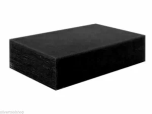 Charcoal Block for soldering jewellery work Charcoal brick circle Silver - Picture 1 of 6