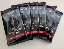 Innistrad Crimson Vow Draft Booster x6 Lot, Magic the Gathering, Sealed
