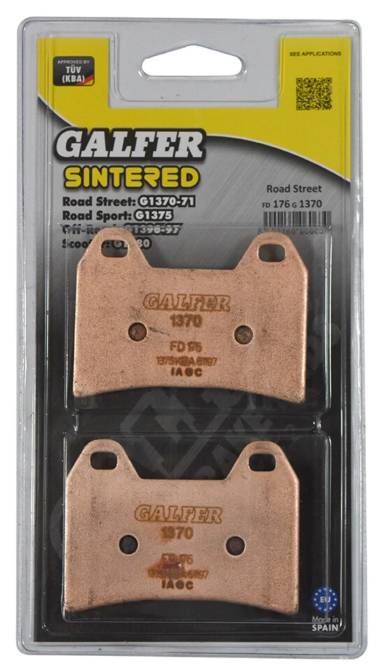 Galfer Brake Pads Front For Ducati 748 SPS 1998-1999 — 第 1/1 张图片
