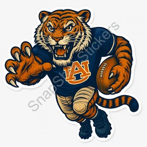 Auburn Tigers Football Weather Resistant Vinyl Sticker/Decal 18 - Picture 1 of 1
