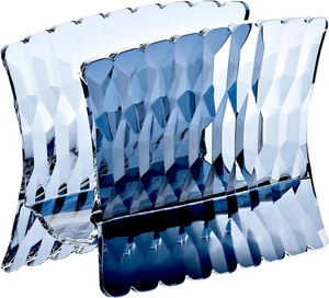 Guzzini - Vanity, portatovaglioli, Blu denim, in Bio-based SAN-SMMA  ACQUA - Foto 1 di 6