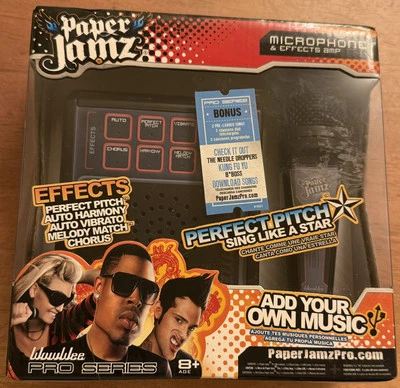 Paper Jamz Microphone & Effects Amp WowWee Pro Series NEW Sealed - Image 1 of 4