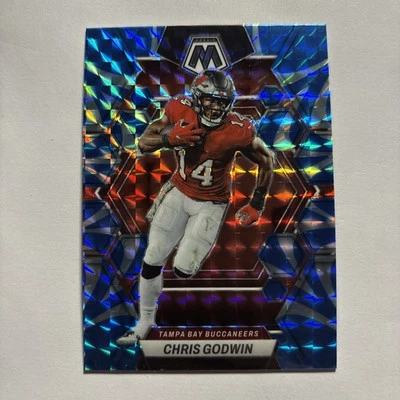 Chris Godwin 2023 Panini Mosaic: Reactive Blue Mosaic #228 Tampa Bay Buccaneers - Image 1 of 2