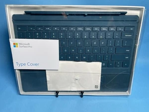 Microsoft Surface Pro Type Cover Modello 1725 - Teal - Originale - Foto 1 di 10