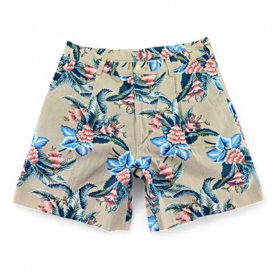 Pantalones Cortos Florales Reyn Spooner Hawaiian Tradicionales Para Hombre Real 32 7" Entrepierna Foto 1 de 4