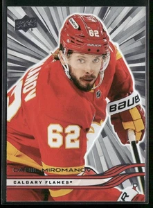 2025-26 Upper Deck Serie 1 - Daniil Miromanov #24 Silver Outburst - Imagen 1 de 2