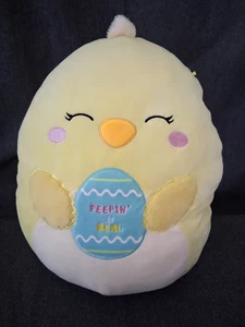 Aimee the Yellow Chick Holding an Easter Egg 16" 2022 Squishmallows - Picture 1 of 5
