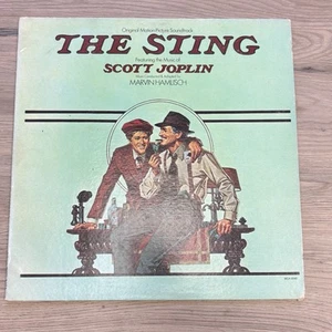 The Sting Film Soundtrack Scott Joplin Marvin Hamlisch 12” Vinyl LP Record - Imagen 1 de 5