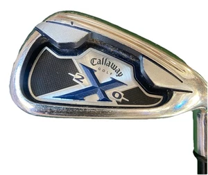 Callaway X-20 6 Iron RH 75g Low Kick Regular Graphite 37.5" Nice Factory Grip - Picture 1 of 12