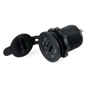 Practical Trailers Yachts USB Socket Connectors For 12-24V Voltage Vehicles - Picture 1 of 12
