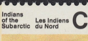 ERROR - "BESO/DOBLE IMPRESIÓN" - Aborígenes, Indios MNH Canadá 1975 #574-5 efv17 - Imagen 1 de 4