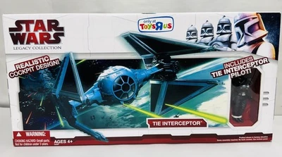 Star Wars TIE Interceptor Legacy Collection TRU exclusivo 2009 sellado muy raro Foto 1 de 4
