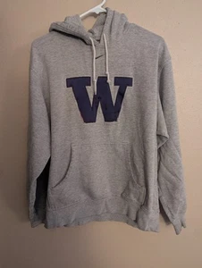 Vintage Washington Huskies Nike Hoodie Center Swoosh Embroidered Medium - Picture 1 of 7
