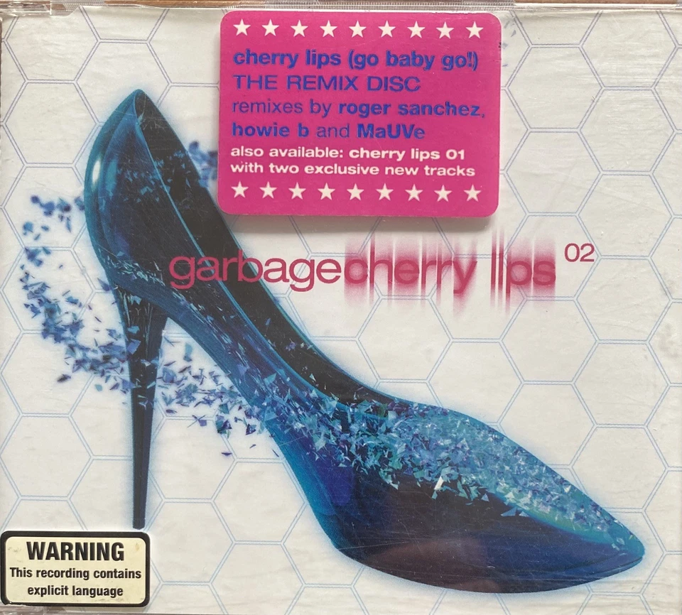 Garbage Cherry Lips 02 (Remixes) Australian CD single - Image 1 of 3