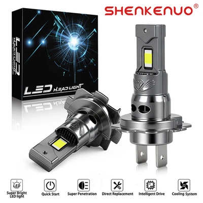 2x Bombillas de faros LED H7 para Honda CBR1000RR 2005 2006-2016 CBR600RR 2003-2016 Foto 1 de 4