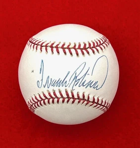 Frank Robinson Autographed Signed Official National League Baseball Reds Orioles - Picture 1 of 2
