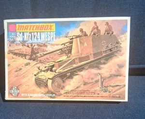 Lesney Matchbox 124 WESPE PK-77 1974 kit modelo tanque del ejército 1-76 nuevo caja abierta - Imagen 1 de 14