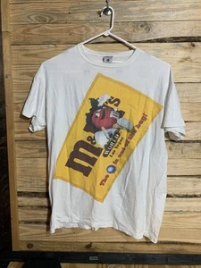 Vintage M&M’s World Las Vegas Men’s White T Shirt Sz 2XL The M is out of The Bag - Picture 1 of 11