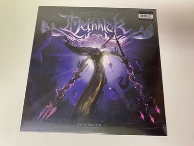 Dethklok Dethalbum II METALOCALYPSE Pink with Black Smoke Vinyl LP NEW SEALED - Image 1 of 2