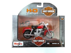 New Maisto Harley Authentic Replica 1958 FLH Duo Glide 1:18 Scale Model - Picture 1 of 5