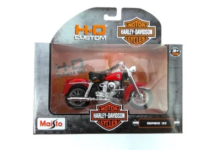 New Maisto Harley Authentic Replica 1958 FLH Duo Glide 1:18 Scale Model - Image 1 of 4