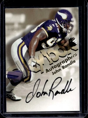 Skybox Premium 1998 John Randle Autographics #NNO Vikings Foto 1 de 2