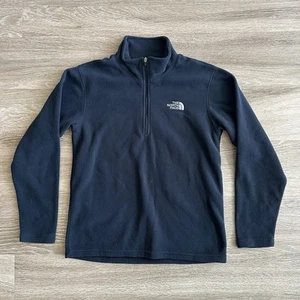 The North Face Fleece Full Zip Sweater Black Boys Medium - Picture 1 of 19