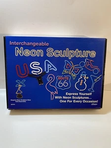 AdVantage Industries Interchangeable Neon Sculpture USA Only w Box NO BASE - Picture 1 of 4