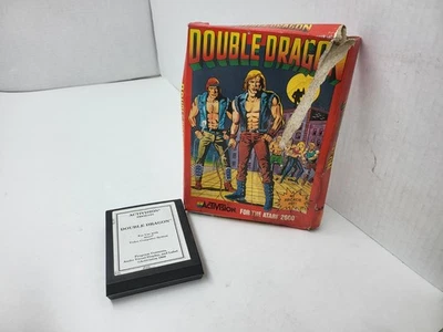 DOUBLE DRAGON GAME W/DAMAGED BOX FOR PAL ATARI 7800 + 2600+ PLUS RETRON 77 #J8 - Image 1 of 4
