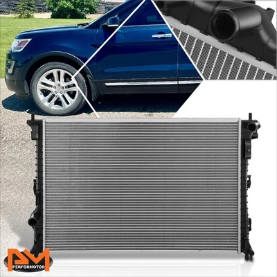 Radiador de aluminio para Ford Explorer Police Interceptor utilitario 13-19 DPI-13362 Foto 1 de 4